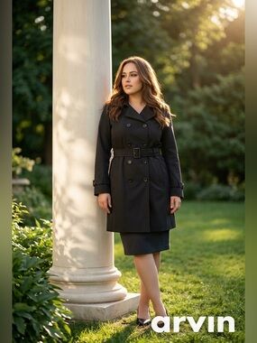 Calvin Klein Black Coat